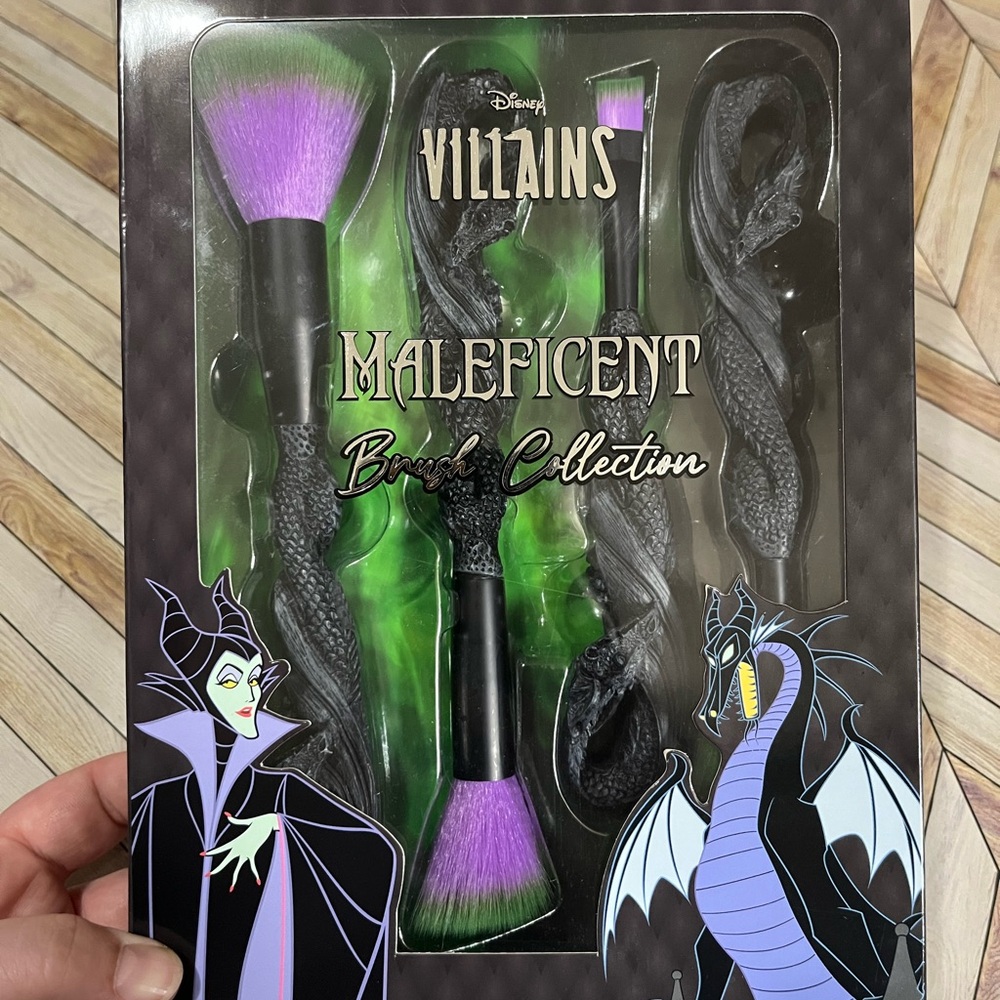 Disney Villains Maleficent Makeup Brush Set